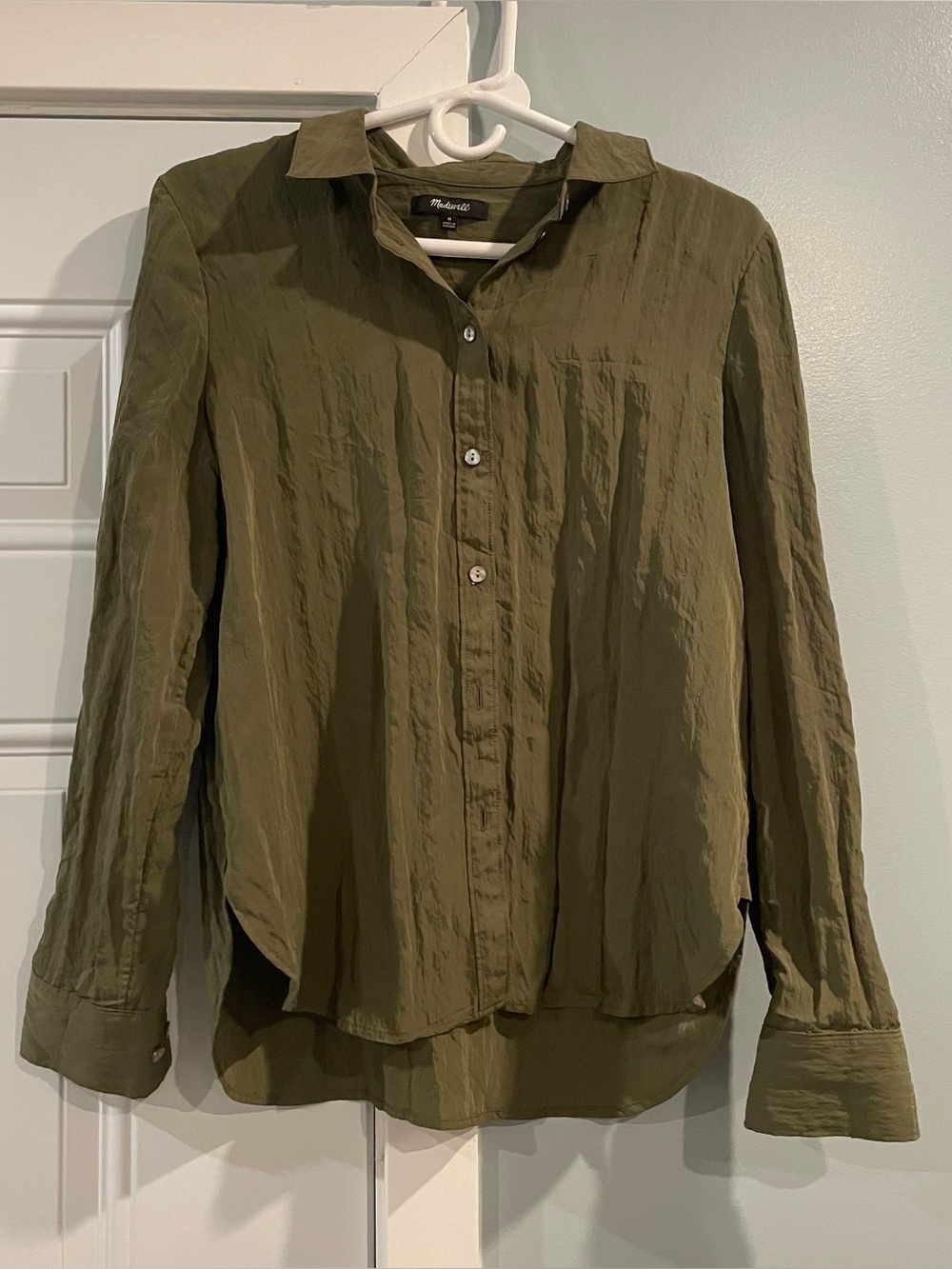 Madewell Button Down Blouse women’s Size medium